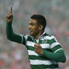 Teo Gutiérrez se reintegra a los entrenamientos con el Sporting