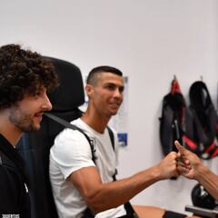 Encuentro de cracks: Cuadrado y Cristiano se unen a la Juve