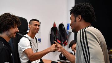 Encuentro de cracks: Cuadrado y Cristiano se unen a la Juve