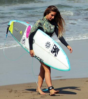 Sof&iacute;a de Tom&aacute;s de Ascanio, actual l&iacute;der del ranking femenino de Surf