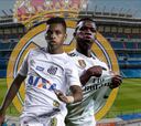 ¿Vinicius o Rodrygo? Los números de ambos en toda su carrera