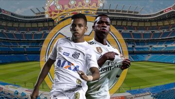?Qui¨¦n es mejor: Vinicius o Rodrygo? Los n¨²meros de sus carreras hablan por s¨ª solos...