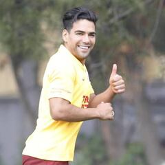 Falcao sigue en trabajo diferenciado previo a Trabzonspor