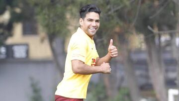 Falcao sigue realizando trabajados diferenciados previo al duelo ante el Trabzonspor
