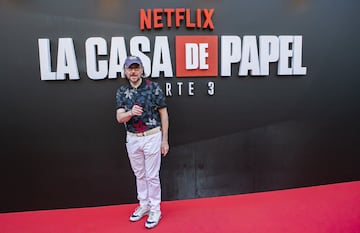 MADRID, SPAIN - JULY 11: Santiago Segura attends the red carpet of 'La Casa De Papel' 3rd Season by Netflix on July 11, 2019 in Madrid, Spain. (Photo by Pablo Cuadra/Getty Images)