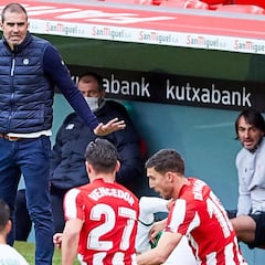 Garitano: "Estamos en un club grande, con presión y necesidad de ganar"