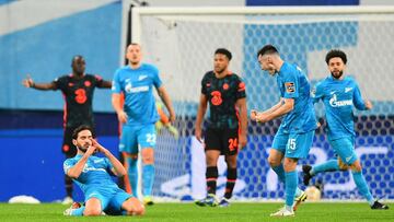 Resumen y goles del Zenit vs Chelsea de la Champions