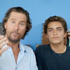 Video: Matthew McConaughey and son Levi share plans to aid families in Maui