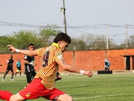 Partido de Liga BetPlay entre Pereira y Cúcuta.