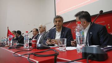 Santiago, 26 de noviembre 2019
 Se realiza una nueva Asamblea de Presidentes de la Asociacion Nacional de Futbol Profesional
 
 Dragomir Yankovic/Photosport