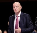 Infantino: “El fútbol es el que gana con el acuerdo Ceferin, Al KHelaifi y Florentino”