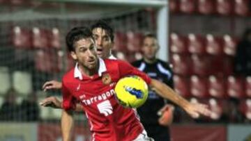 <b>COMANDANTE. </b>Morán guió, esta vez sin suerte, al Nàstic.