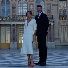 Los Beckham celebran su 20 aniversario con un tour por el palacio de Versalles