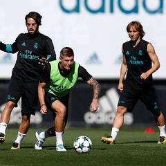 Asensio no se entrena a dos días del debut ante el APOEL