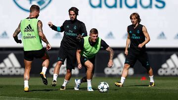 Asensio no se entrena a dos días del debut ante el APOEL