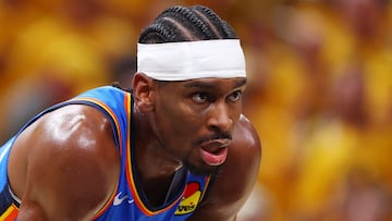 The Thunder star was not in the mood for fun and games after a loss to the Pacers in Game 3.
