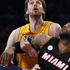 Pau Gasol iba a jugar en los Heat de LeBron James, Wade y Bosh