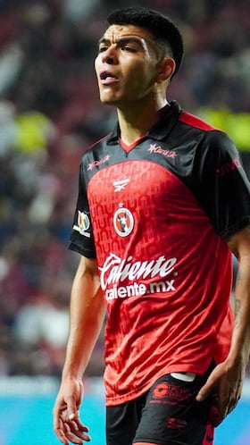 Ivan Tona of Tijuana during the 3rd round match between Tijuana and Atletico de San Luis as part of the Liga BBVA MX, Torneo Clausura 2026 at Caliente Stadium, on January 17, 2026 in Tijuana, Baja California, Mexico.