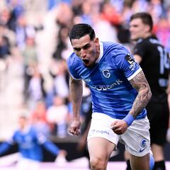 Daniel Muñoz marca en el triunfo de Genk frente a Brujas