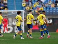 08/02/2026 FUTBOL SEGUNDA DIVISION TEMPORADA 25/26 PARTIDO UD LAS PALMAS - CEUTA