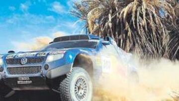 <b>SORPRENDENTE. </b>Carlos Sainz está dando muestras de su talento incluso en Mauritania, un escenario en el que, a priori, debía pasarle factura su inexperiencia en el Dakar.