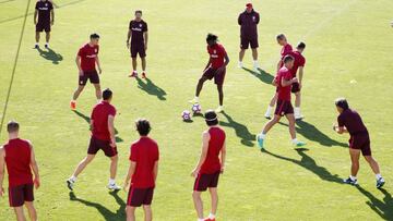 03/08/16 PRETEMPORADA ENTRENAMIENTO ATLETICO DE MADRID