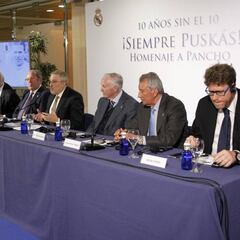 Amancio: “Para hablar de Puskas hay que ponerse en pie siempre”