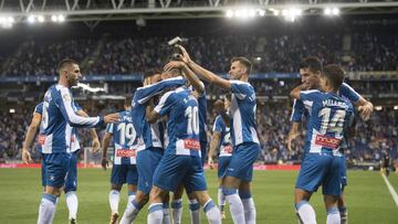 La alegría del Espanyol.