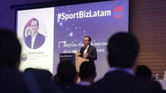 Ernesto Lucena, Ministro del Deporte de Colombia, abri&oacute; el SportBizLatam.