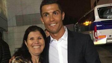 Dolores Aveiro y Cristiano Ronaldo