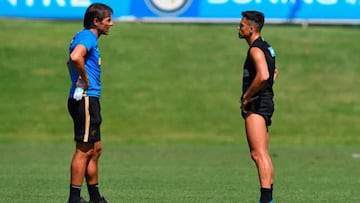 El gesto de Conte con Alexis que da luces sobre su futuro en Inter