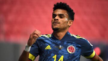 Luis Díaz fue la gran figura de colombia en la Copa América.