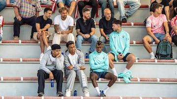 Laporte y Nico Williams, atentos a los cachorros