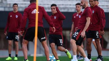 Juan Fernando Quintero recibe el alta m&eacute;dica y apunta al partido de vuelta ante Boca en la Copa Libertadores