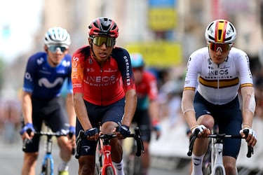 Egan Bernal se reencuentra con el Tour de Francia