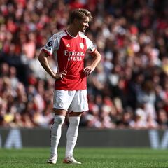 Why isn’t Martin Odegaard playing today for Arsenal against Burnley in the Premier League?