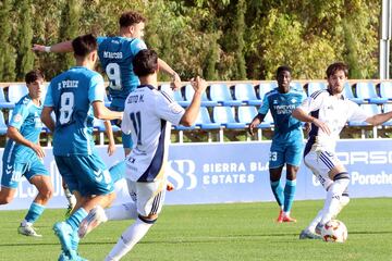 Dani Prez, Marcos Fernndez, Soto, Marciano y Duarte en el Marbella.Betis Deportivo.