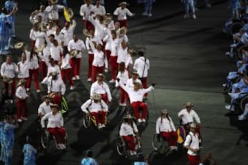 Colombia pone el sabor en el desfile de inauguración