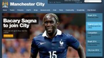 El Manchester City hace oficial el fichaje de Bacary Sagna
