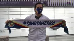 Solari llegó a México y envía un mensaje de año nuevo a los americanistas