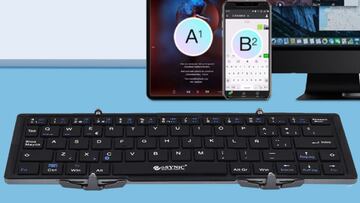 Teclados plegables con USB inal¨¢mbricos y port¨¢tiles en Amazon