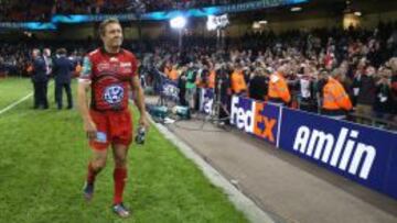 Wilkinson, tras ganar la semana pasada la Heineken con el Toulon.