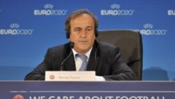 Michel Platini, presidente de la UEFA.