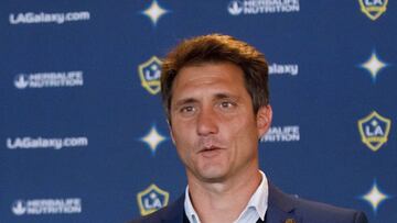 El entrenador de LA Galaxy platic&oacute; para los micr&oacute;fonos de Fox Deportes donde record&oacute; el gran momento que vivi&oacute; como jugador en la MLS.