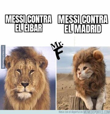 Los memes más divertidos del Real Madrid-Barcelona