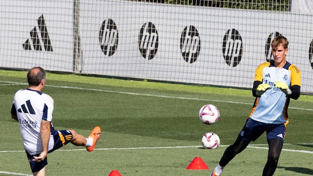 Así es Illia Voloshyn, el portero de más de dos metros que se entrena con el Real Madrid