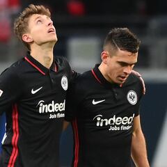 Borré cierra el año con asistencia en triunfo de Eintracht Frankfurt