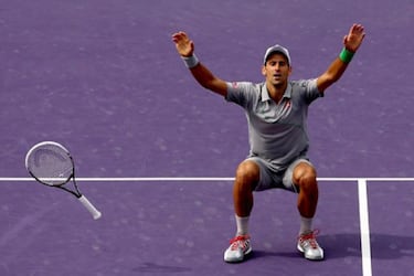 Mucho Djokovic y poco Nadal