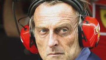 Luca di Montezemolo arremetió contra la posible vuelta de Michael en una comida con un selecto grupo de la prensa internacional a la que acudió AS: "No es la misma persona que se retiró con nosotros, aunque se le parezca físicamente"