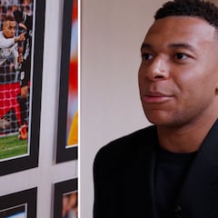 Mbappé recuerda su primer gol de falta con el Madrid y deja una gran lección de humildad